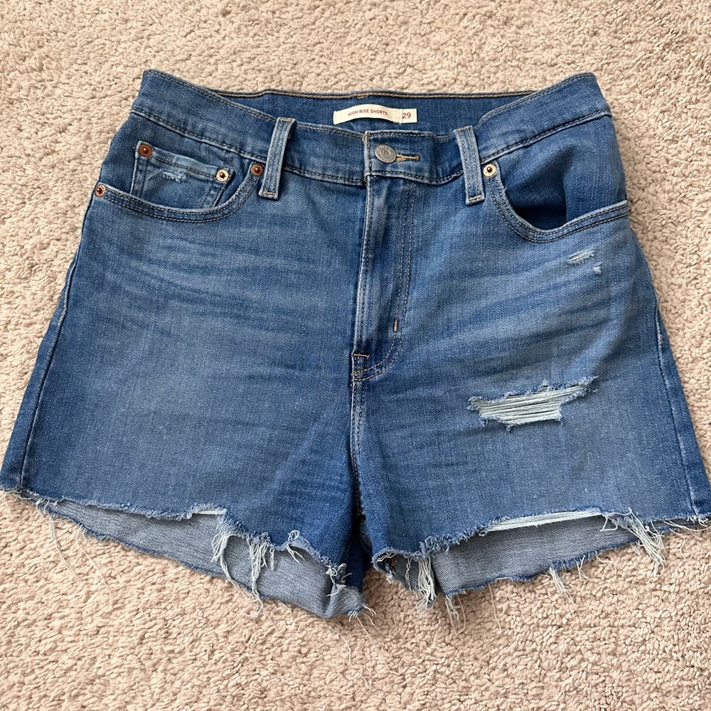 Levi’s High Rise Shorts